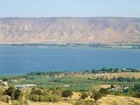 Галилейское море, след хождения Спасителя по водам