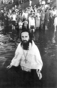 Массовое Крещение в реке Волге 18 июля 1991 года