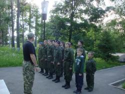Первый этап зачета  по военно-прикладным дисциплинам за учебный год