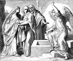 Ангел, явившийся женам-мироносицам у Гроба Господня