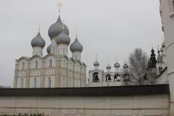 Успенский собор и звонница Ростовского кремля