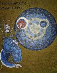 Сотворение мира, Кафедральный собор Монреале, Италия, мозаика XII